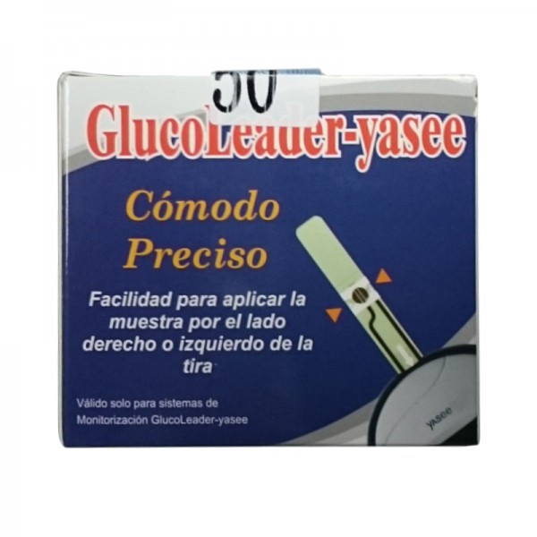 Bandelettes de test pour glucomètre Yasee GLM76 (50 unités) Bandelettes de test pour glucomètre Yasee GLM76 (50 unités)
